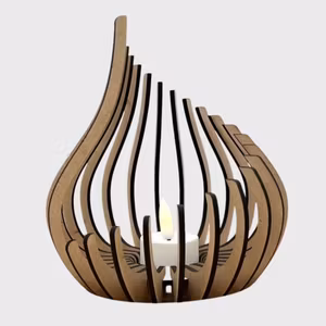 Telysholder - Trehvit