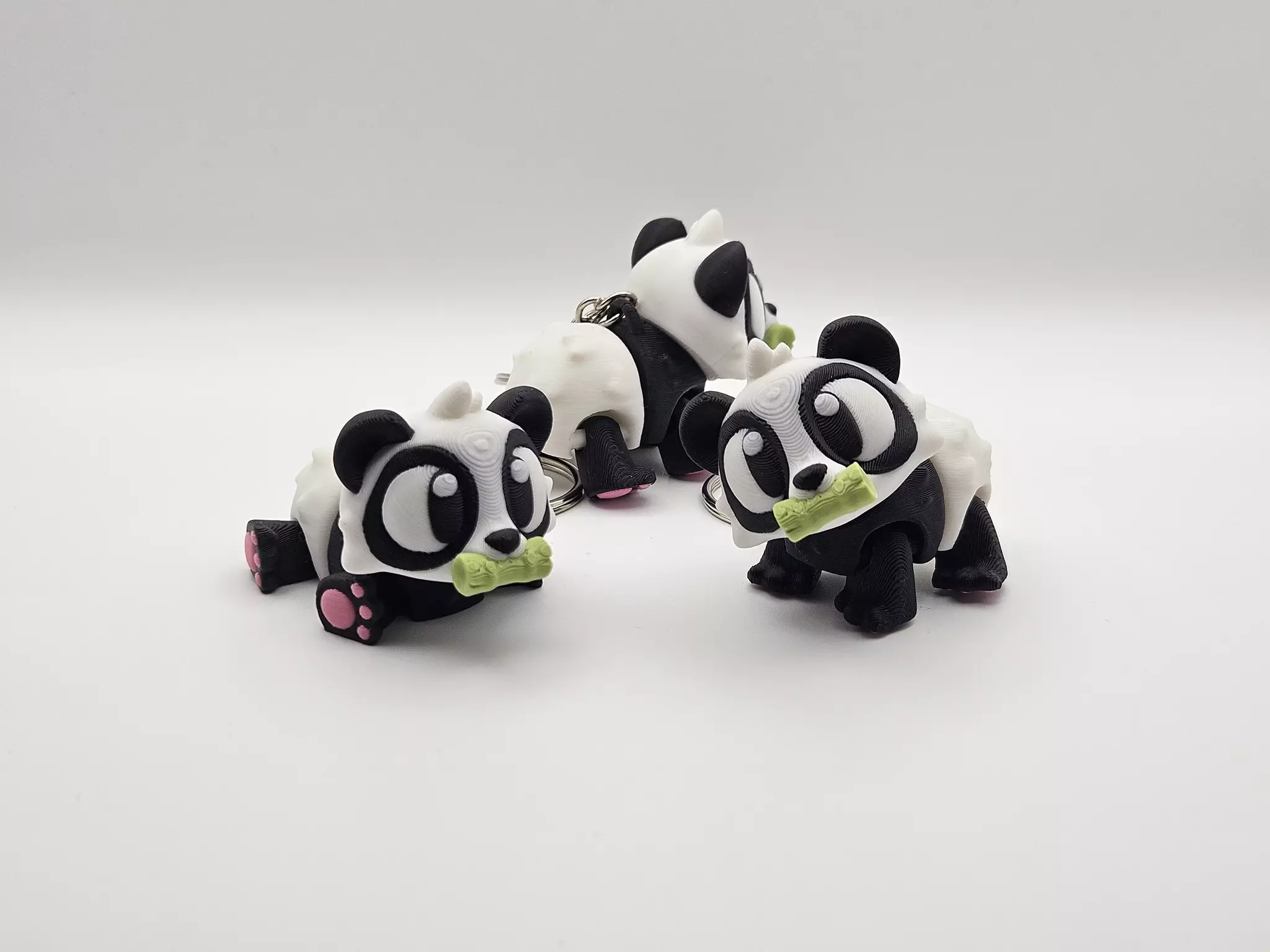 Flexi-Panda Nyckelring