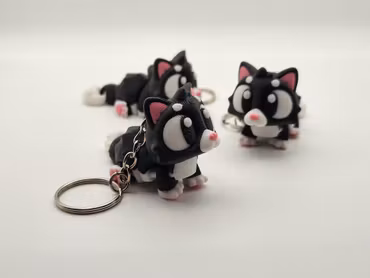 Flexi-Katt Nyckelring