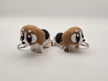 Flexi-Beagle Nyckelring