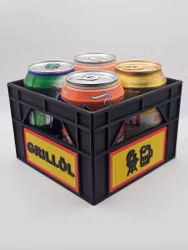 Ölback för 33cl burkar med din egen text/logo (svensk stil)