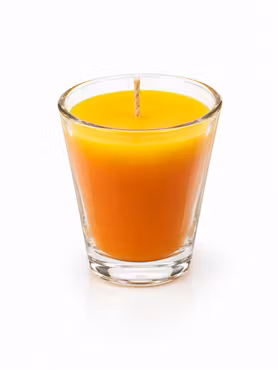 Ljus solnedgång