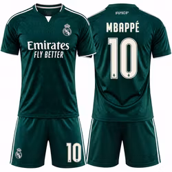 Real Madrid Mbappé udebanetrøje børn 2026/27 – fodboldtrøje med shorts til børn