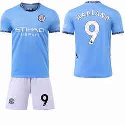 Fodboldtrøjer til børn - Manchester City Haaland - Sæt med trøje og shorts