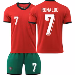 Fodboldtrøjer til børn - Portugal Ronaldo - sæt med trøje og shorts