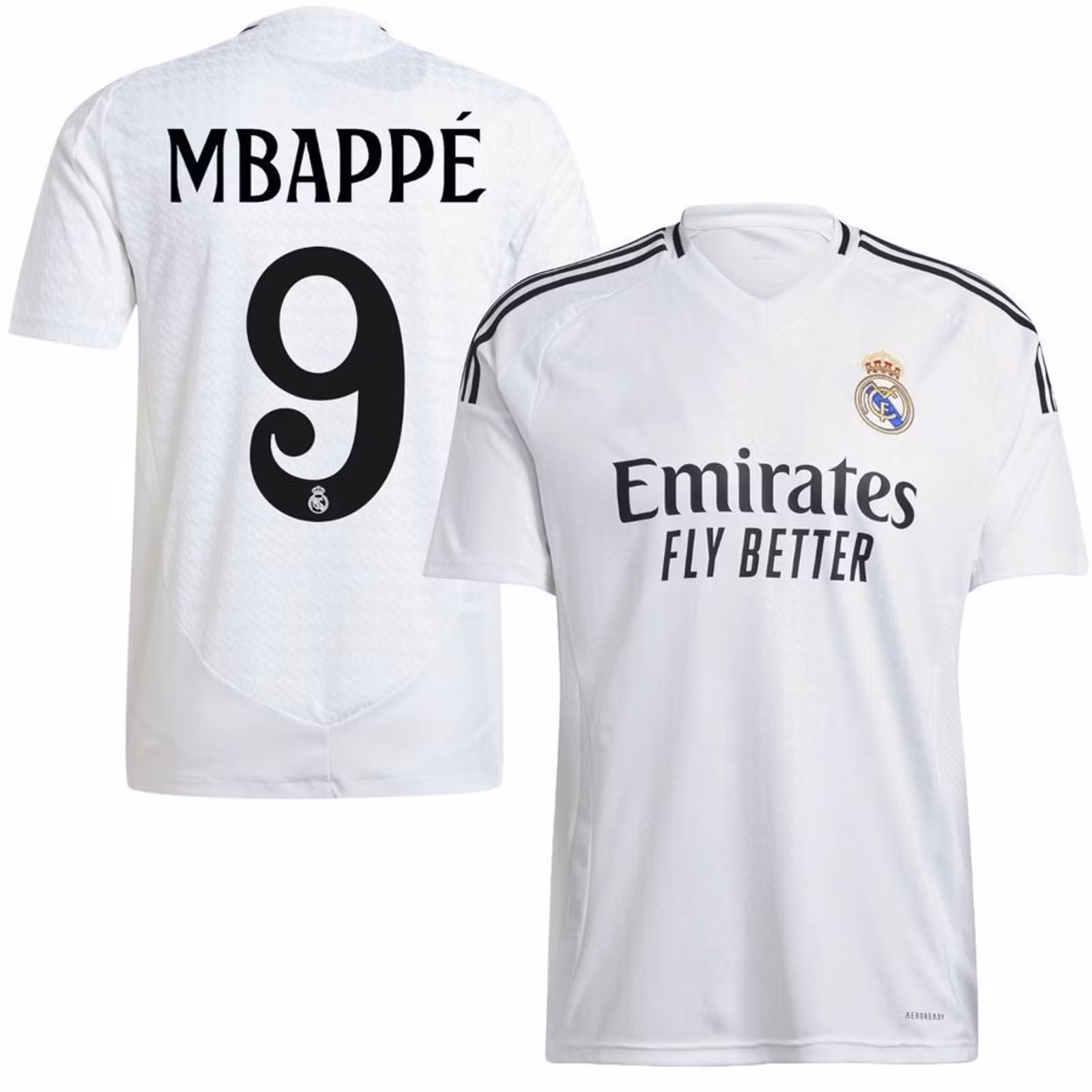 Fodboldtrøje - Real Madrid Hjemmetrøje Mbappé 24/25
