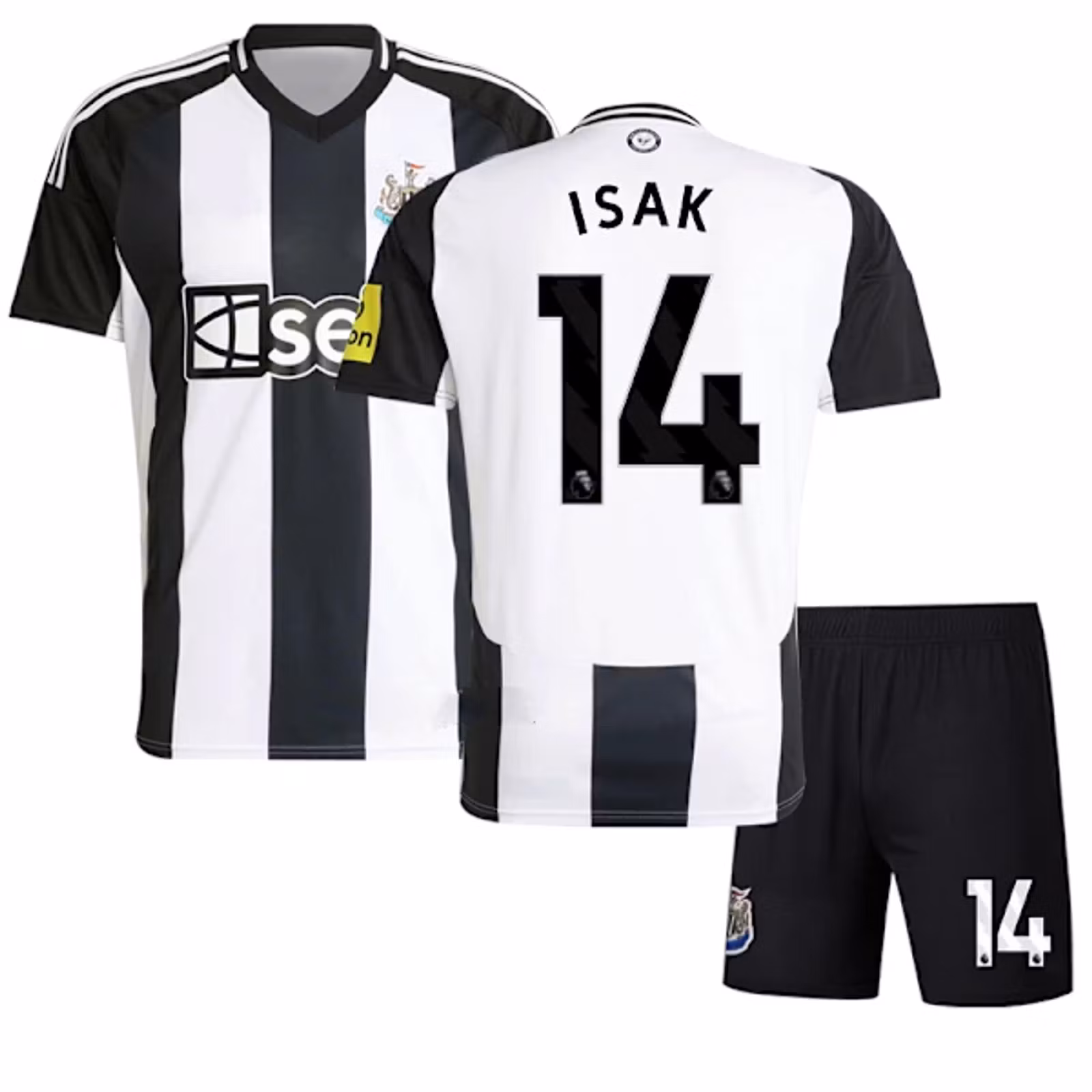 Fodboldtrøjer til børn - Newcastle Isak-trøje - Sæt med trøje og shorts