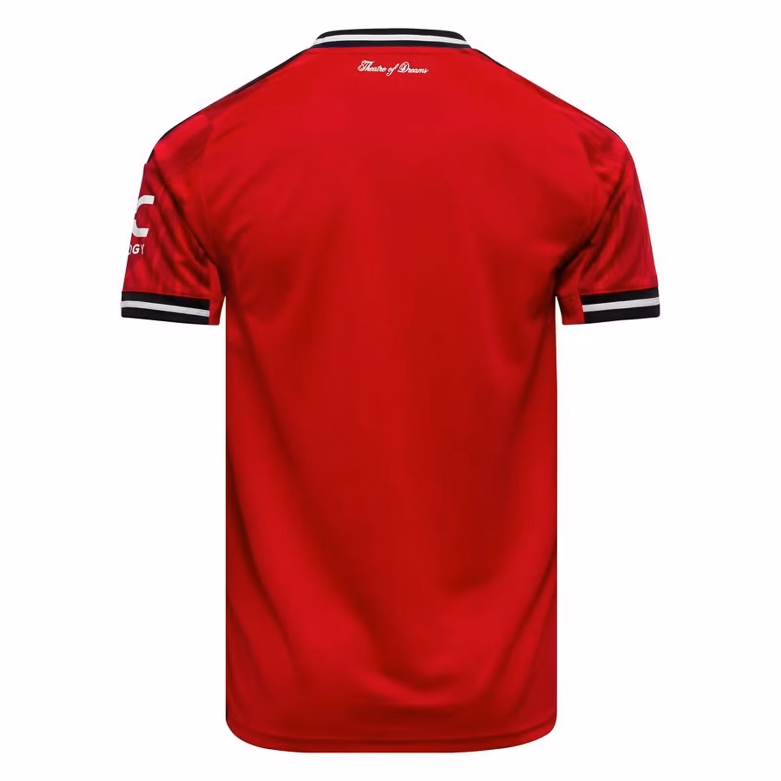 fotbollströja Manchester United hemmtröja 25/26 baksidan