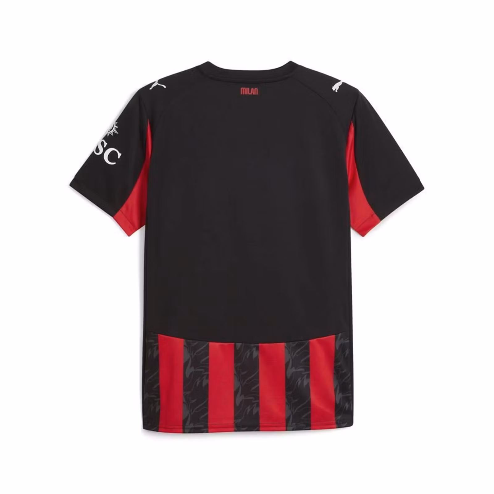 Fotbollströja AC Milan 25/26 baksida