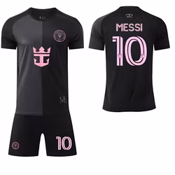 Fodboldtrøjer til børn - Inter Miami Messi - Trøje og shorts sæt 25/26