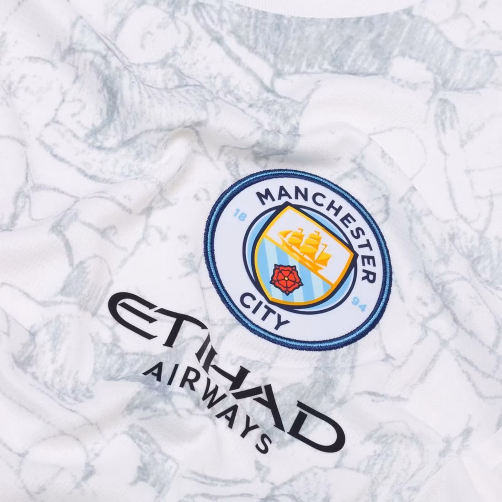 Fotbollströja Manchester city bortatröja 25/26 märke