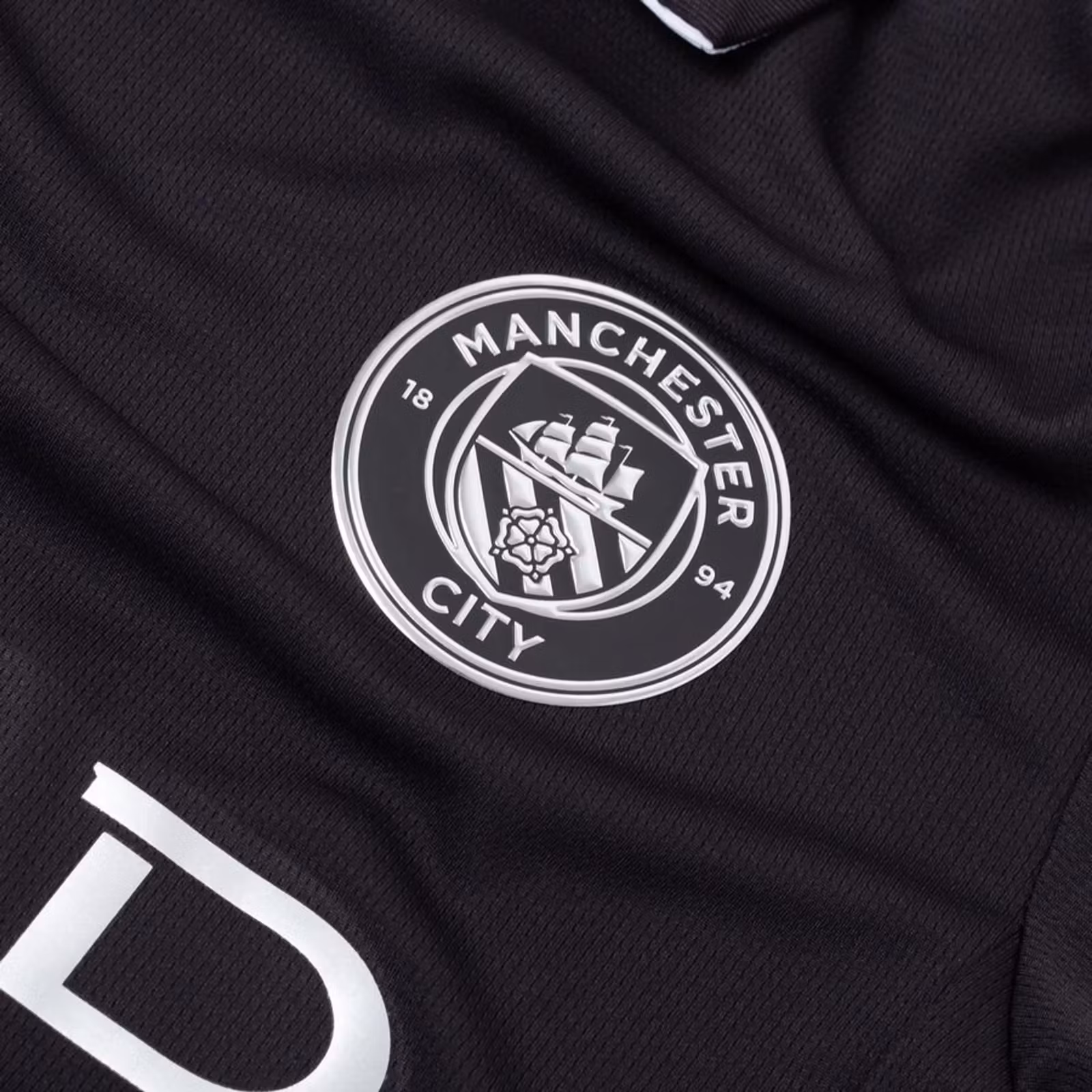 fotbollströja Manchester City bortatröja 25/26 emblem