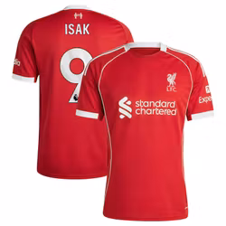 Fodboldtrøje - Liverpool Isak Hjemmetrøje 25/26