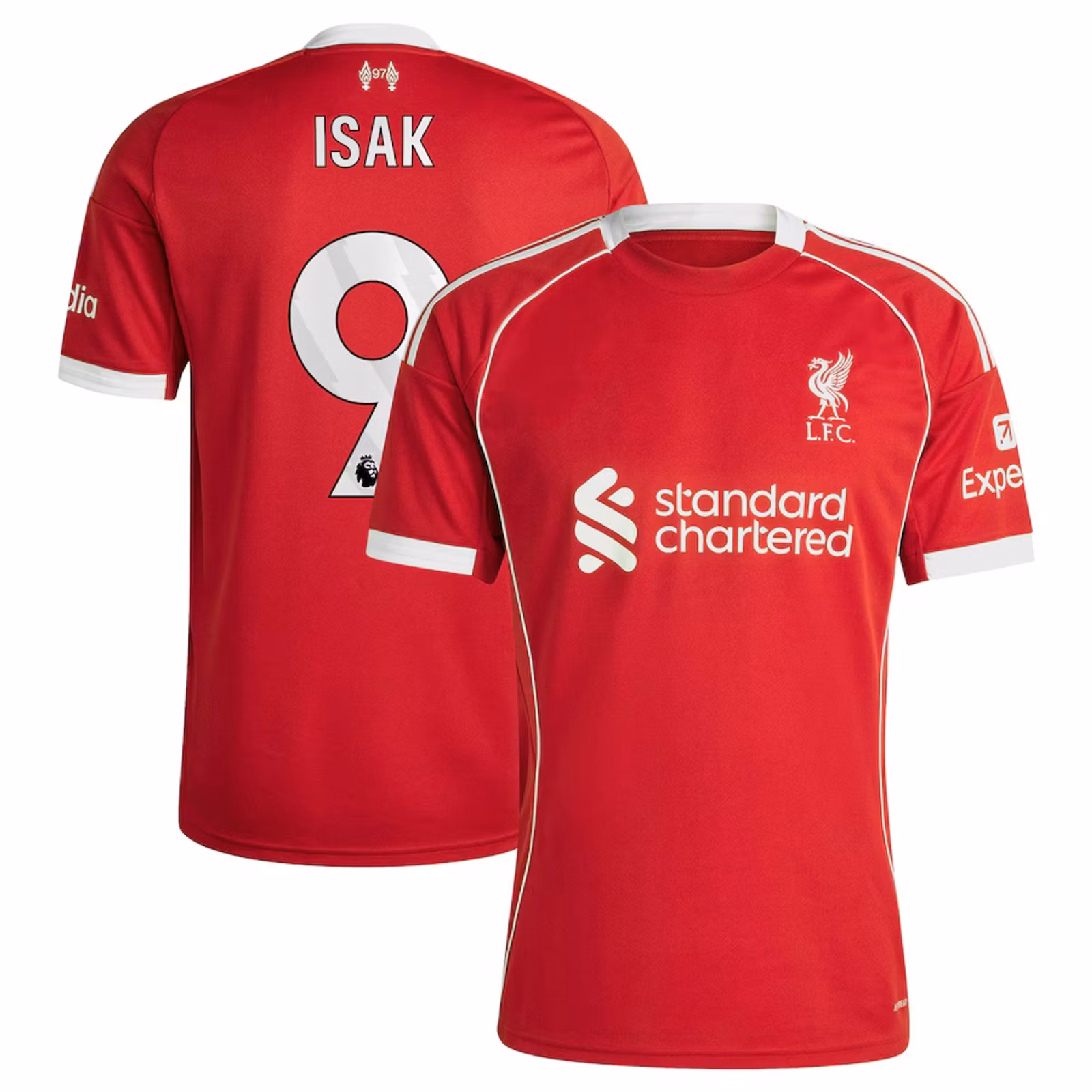 Fodboldtrøje - Liverpool Isak Hjemmetrøje 25/26