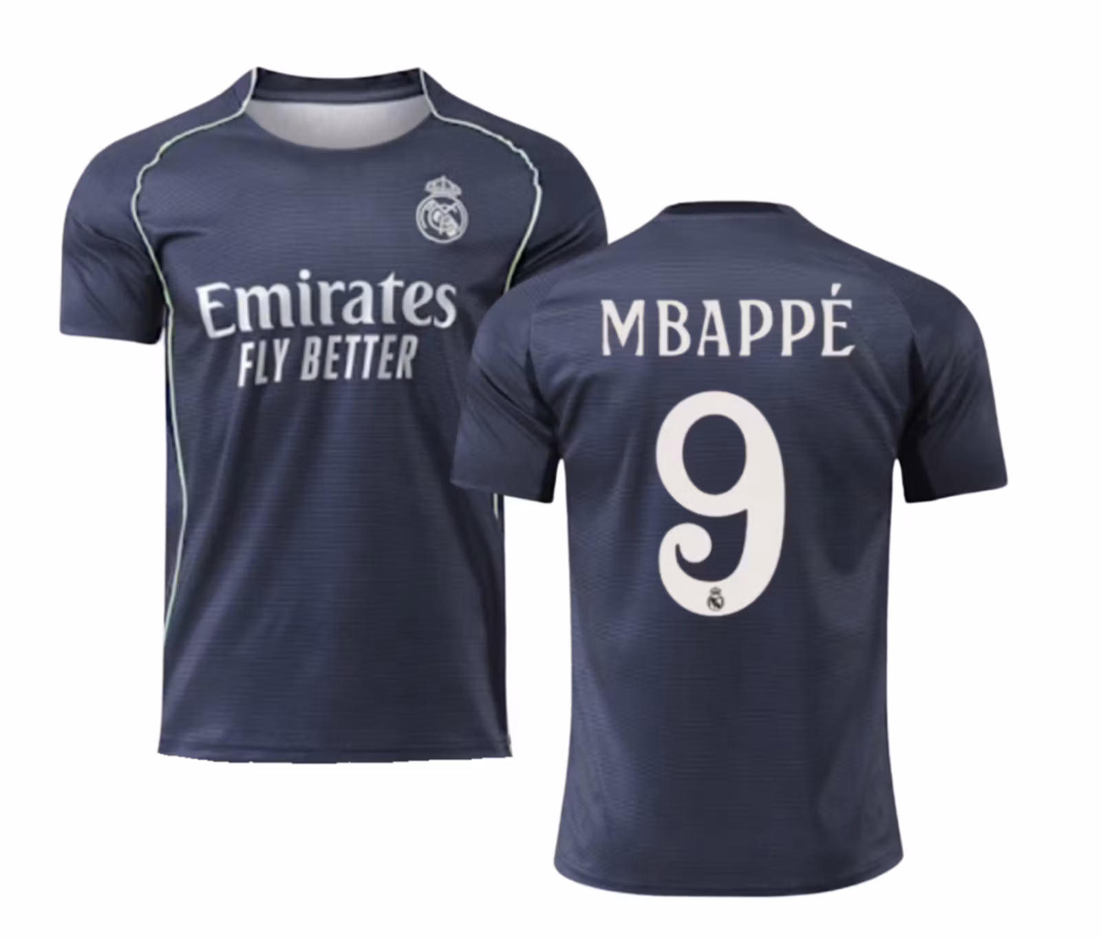 Fodboldtrøje til børn, Mbappé, Real Madrid (udebane), Trøje