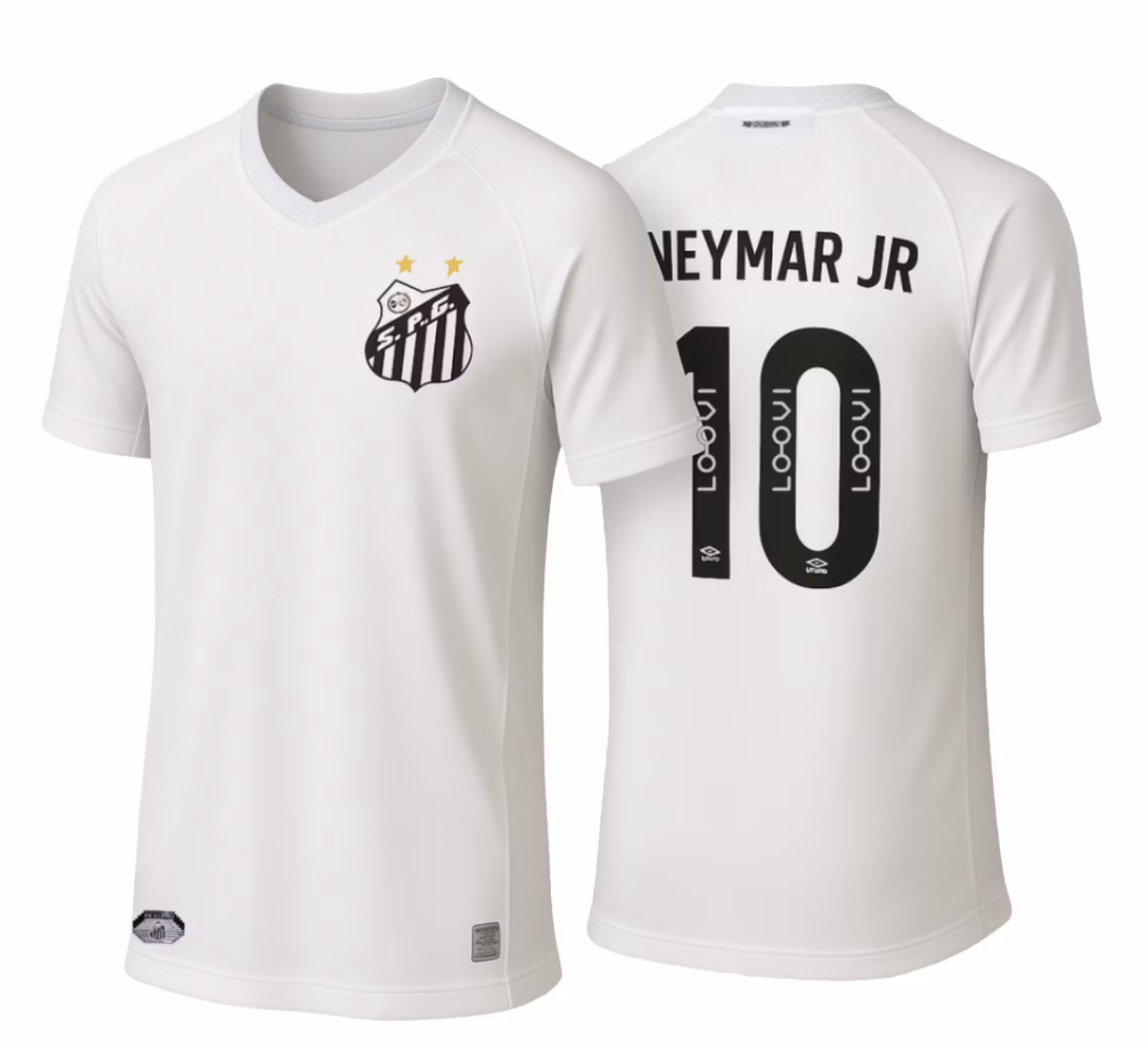 Fodboldtrøje til børn, Neymar, Santos FC, Trøje