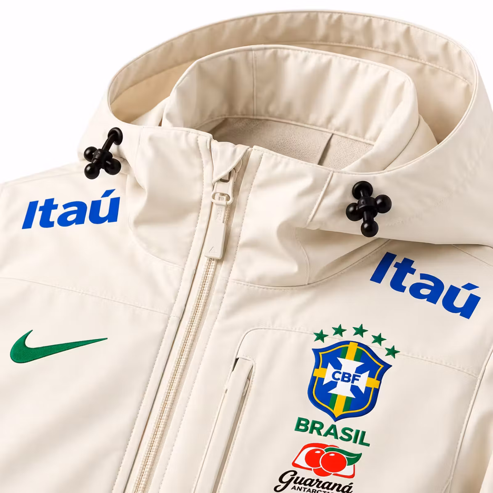 Brasilien vindjakke beige