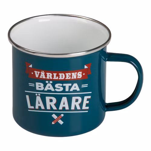 EMALJMUGG RETRO LÄRARE 4 DL