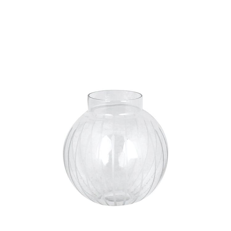 Butik Täppan GLASVAS för blommor i transparent färg