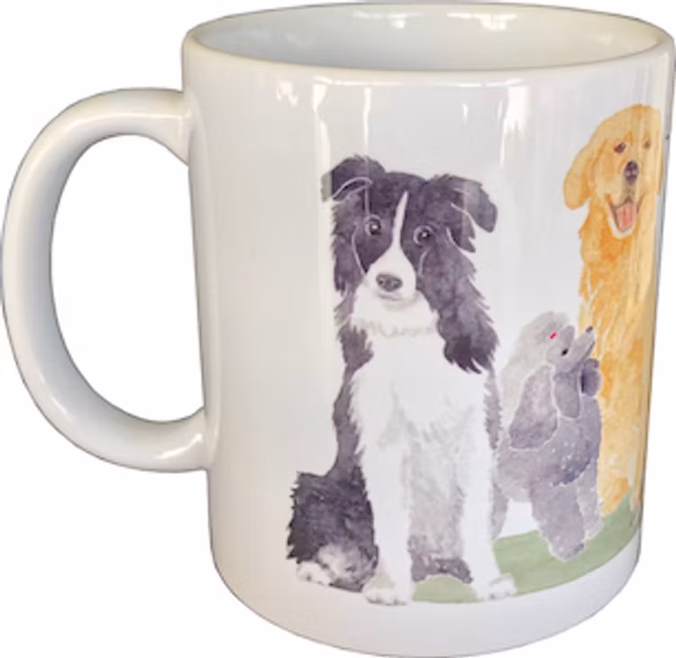 MUGG HUNDMOTIV 3,5 DL