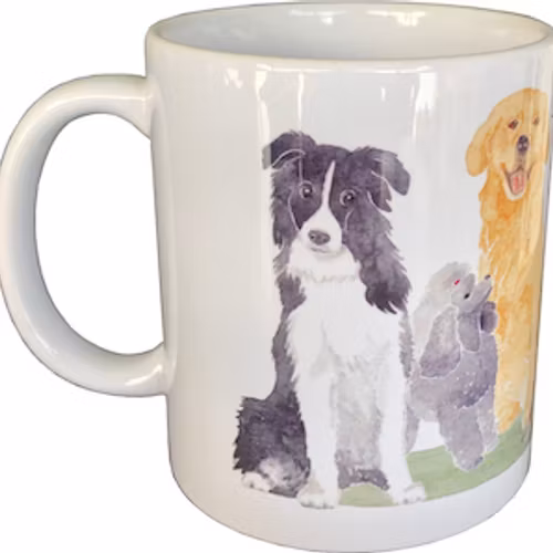 MUGG HUNDMOTIV 3,5 DL