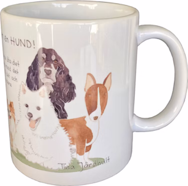 MUGG HUNDMOTIV 3,5 DL