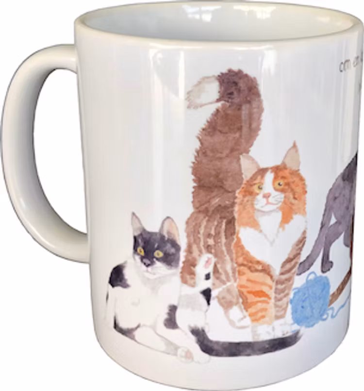 MUGG KATTMOTIV 3,5 DL