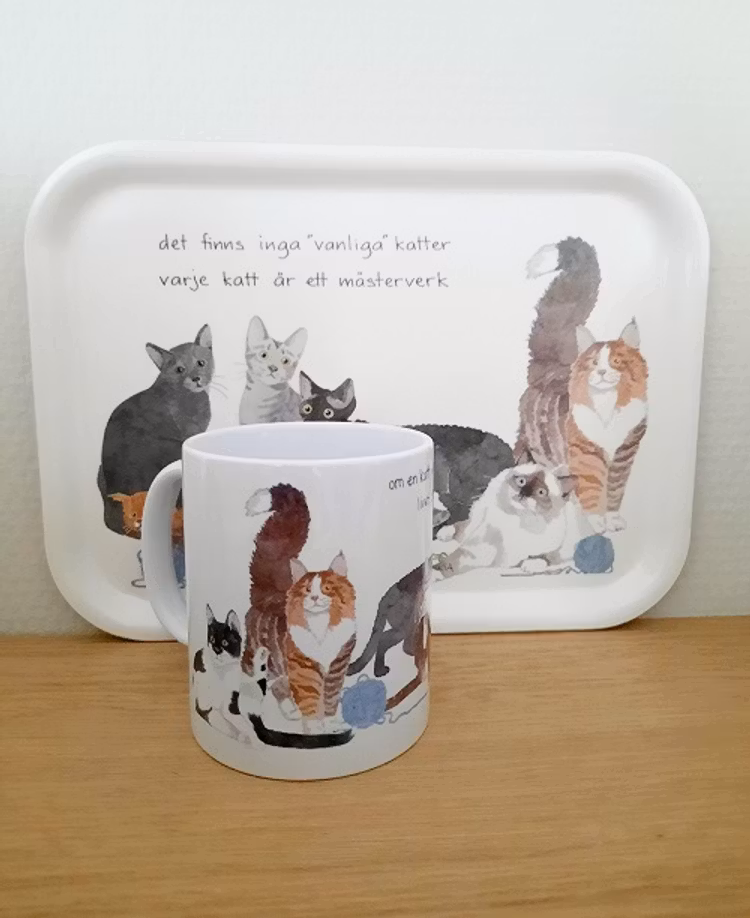 MUGG KATTMOTIV 3,5 DL