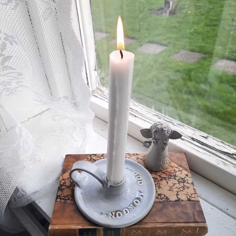 KERAMIKÄNGLAR  SOM LJUSSLÄCKARE