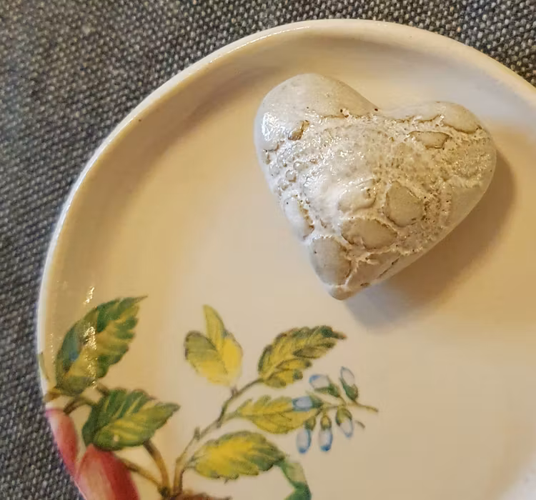 Litet rustikt hjärta