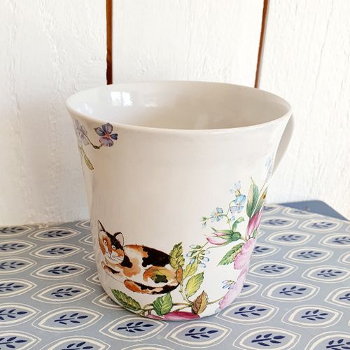 Kaffemugg med kattmotiv