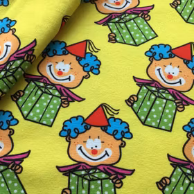 Ekologisk bomullstrikå 0,5 m, Clown