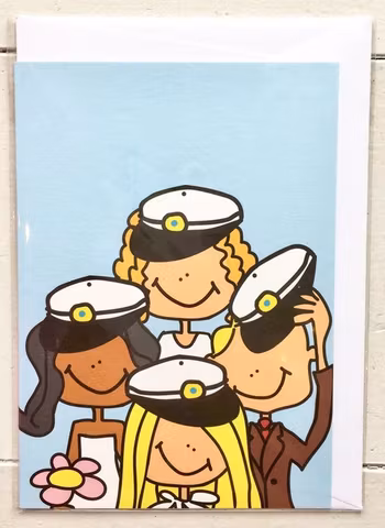 Kort med kuvert - Student