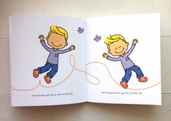 Glädje på olika sätt - barnbok