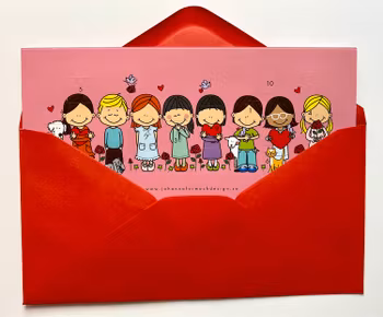 Kalenderkort Kärlek