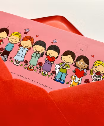 Kalenderkort Kärlek