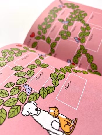 Högtidsbok Bröllop. Liten fyll-i-bok för barn 3-9 år