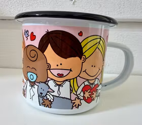 Emaljmugg Barnaskara