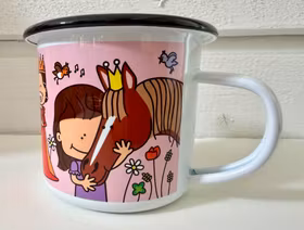 Emaljmugg Birgit