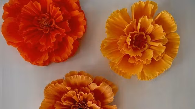 Kreppapir - Godt gammeldags håndarbeid