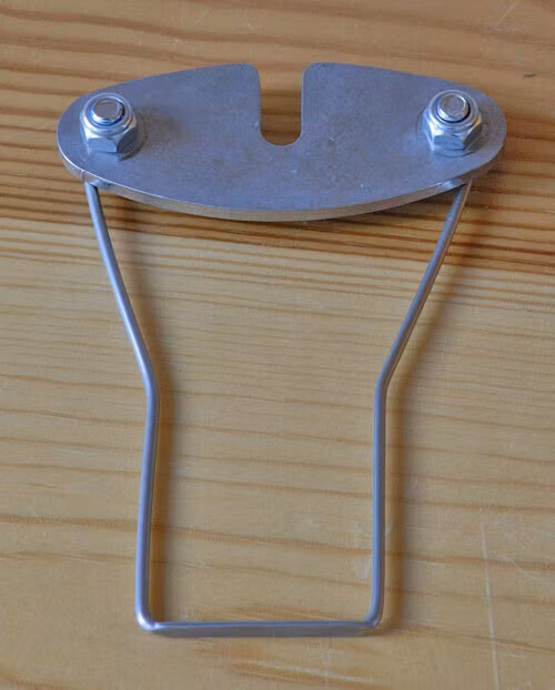 Glaser Liten trådhacka 3 cm bred för gemensamt fäste