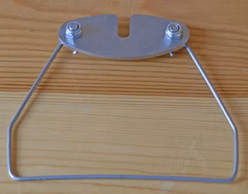 Glaser Trådhacka 10,0 cm bred för gemensamt fäste