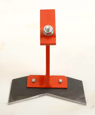 Glaser Gåsfotskär v-format_samlande_17,5 cm bred  1 fäste