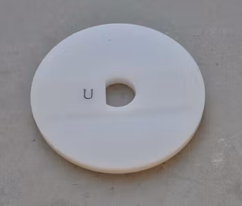 Hoss Tools Blank utmatningsskivskiva i plast för stora frön