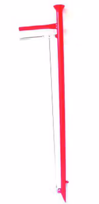 Eurokomax Planteringsrör, sårör 35 mm kraftig i stål, tål skogsmark ca 10 cm djup