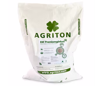 Agriton 7 kg EM Premiumgödsel Vegan är ett organiskt fullgödsel i pulverform