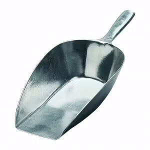 Skopa i aluminium för frö, mjöl, strö m.m 1 liter