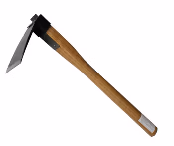 Japansk trädgårdshacka liten 8 cm bred / 39 cm lång