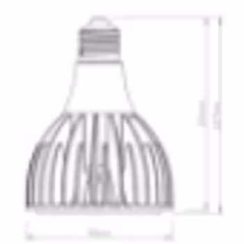 LEDlife 30W LED växtlampa E27, RA97, 38° spridning fullt spektrum