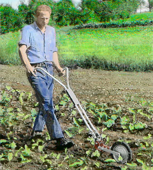 Glaser Hjulhacka Enkelhjulig smal PICO